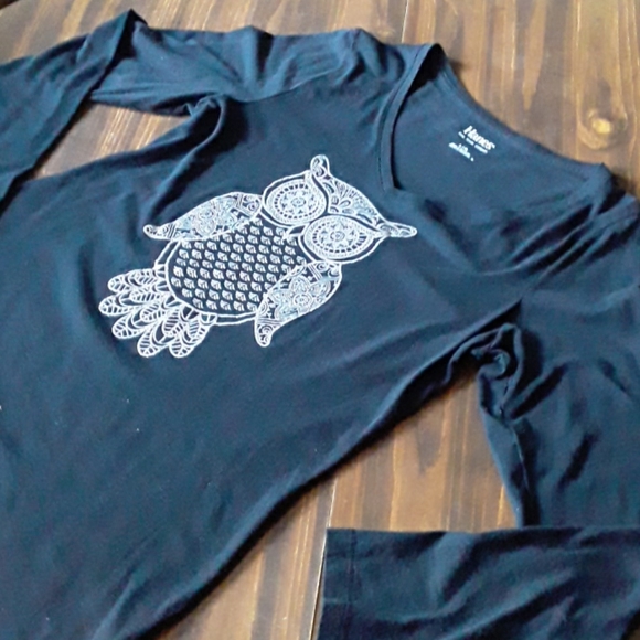 Long Sleeve Owl Tee - Picture 4 of 4